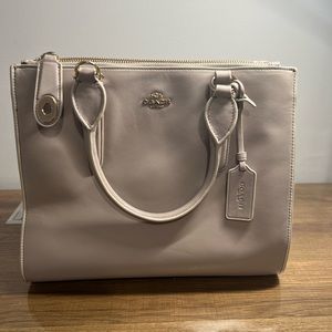 Medium Coach cross body tote